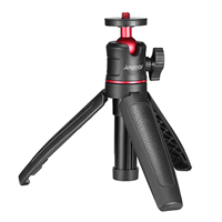Andoer MT-08 Mini Extendable Desktop Tripod Handheld Photography Bracket Stand for Selfie Travel Vlogging