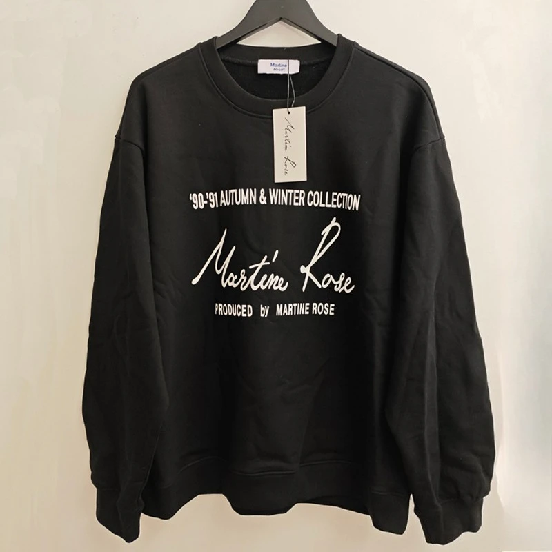 هاي ستريت الرجال النساء عادية مارتين روز هوديي مجموعة الخريف الجديدة طباعة جولة الرقبة مارتين روز البلوز البلوز