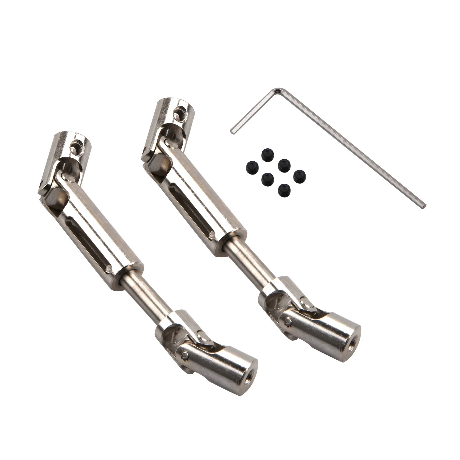 

Универсальный приводной вал CVD из нержавеющей стали на 4 колеса для WPL B14 C34K C44, для 1/12 MN D90 D91, для MN99S 1/16, для радиоуправляемых военных грузовиков