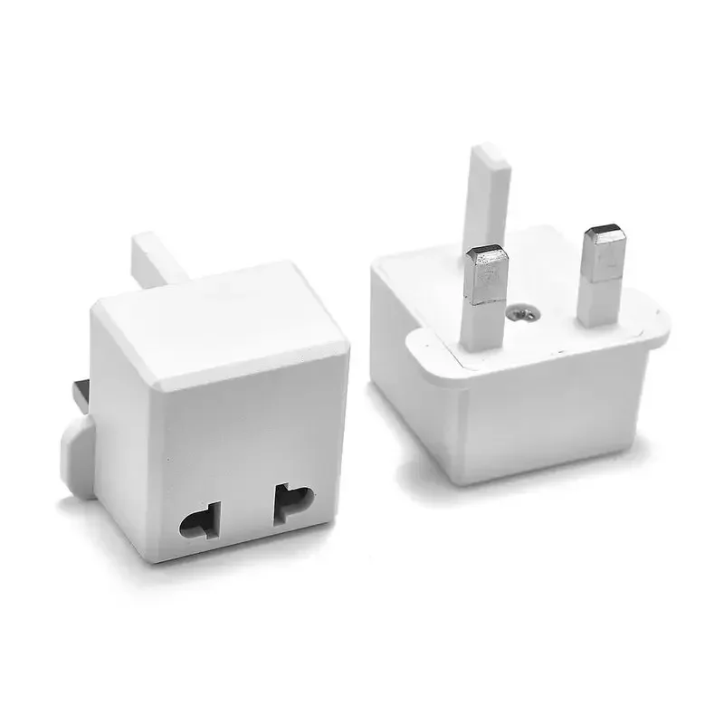 UK Plug Adapter US EU To UK Power Adapter Euro To British Ireland Singapore Travel Adapter Charger Socket AC Outlet Converter