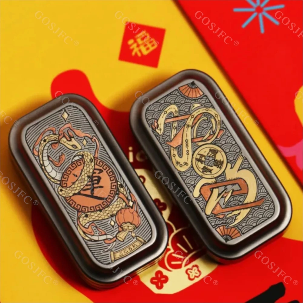 KaisEDC 2.0 Snake Sugar Push Slider Limited Giocattolo antistress Fidget Toys per adulti