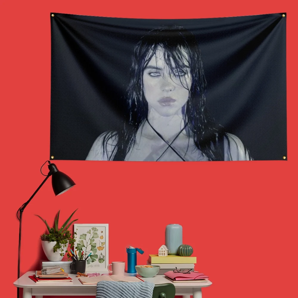 Themed Billies Inspired Rock Music Flag 3x5 FT 90x150cm Polyester Decorative Banner Tapestry For Music Fans Bedroom Wall Decorat