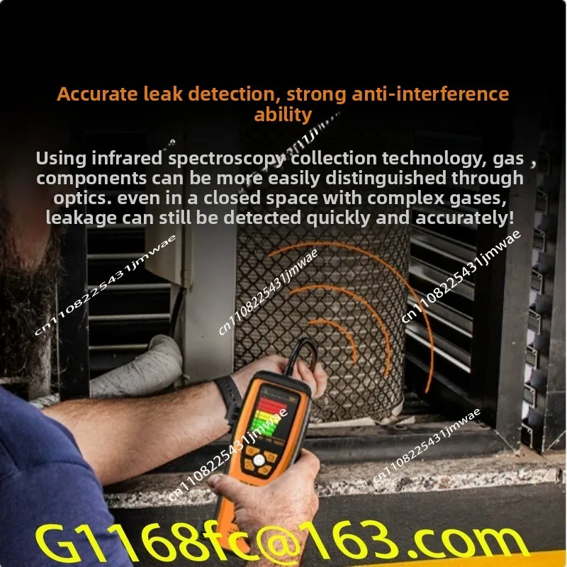 High Quality ILD-200 Leak Detector Durable Rechargeable Air Conditioner Leak Detection Halogen Refrigerant Refrigerant