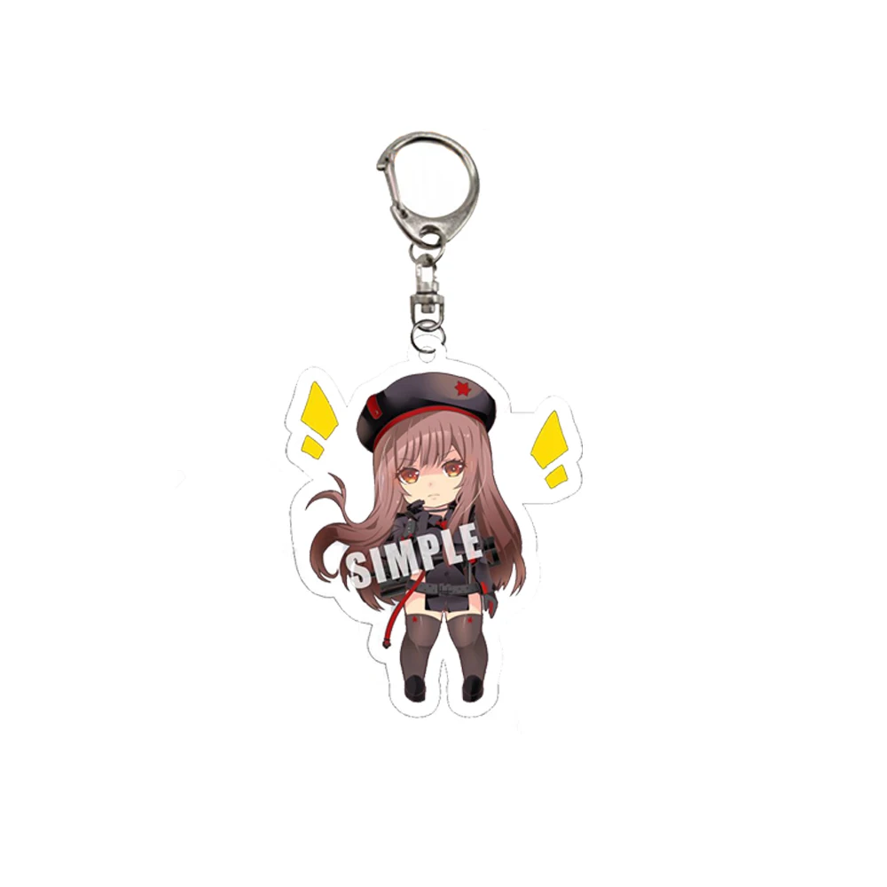 Figure Keychain Game Girl Boy Cute Cosplay Acrylic Key Chain Bag Pendant Sign Ornament Fans Prop Gift