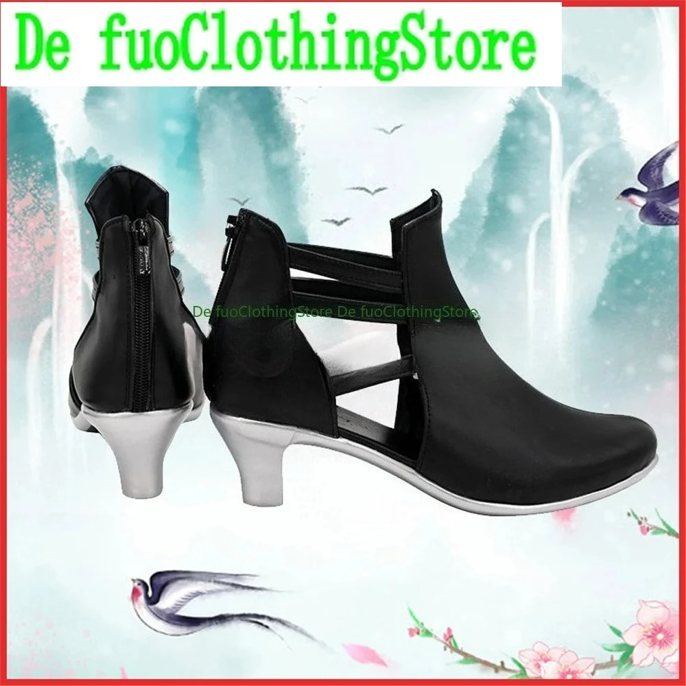 أحذية DefuoClothing Heavensward التأثيرية أحذية لعبة الرسوم المتحركة لعب الأدوار أحذية دعائم حفلات الهالوين