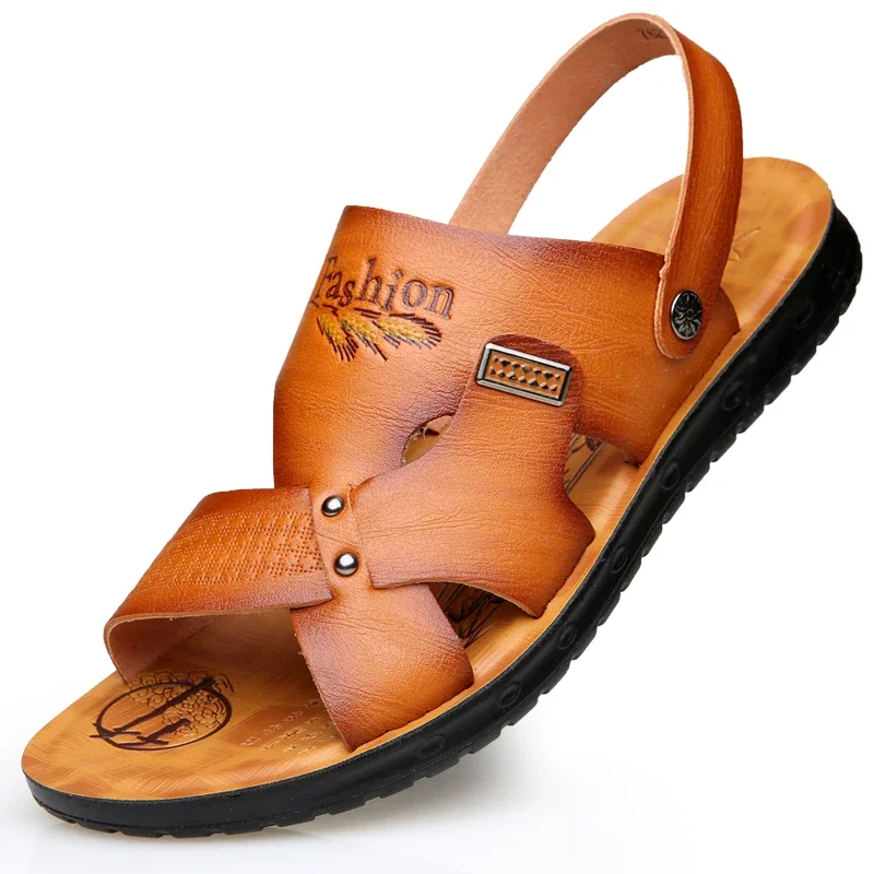 Sandals for men, beach shoes, casual style, can be used as slippers, Summer, summer, 2024