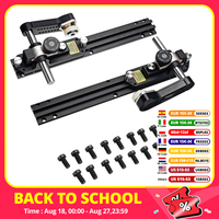 HONGDUI Clear Cut TS Stock Guide Aluminum Alloy Woodworking Assembly Clear-Cut Precision Stock Guides For Table Saws