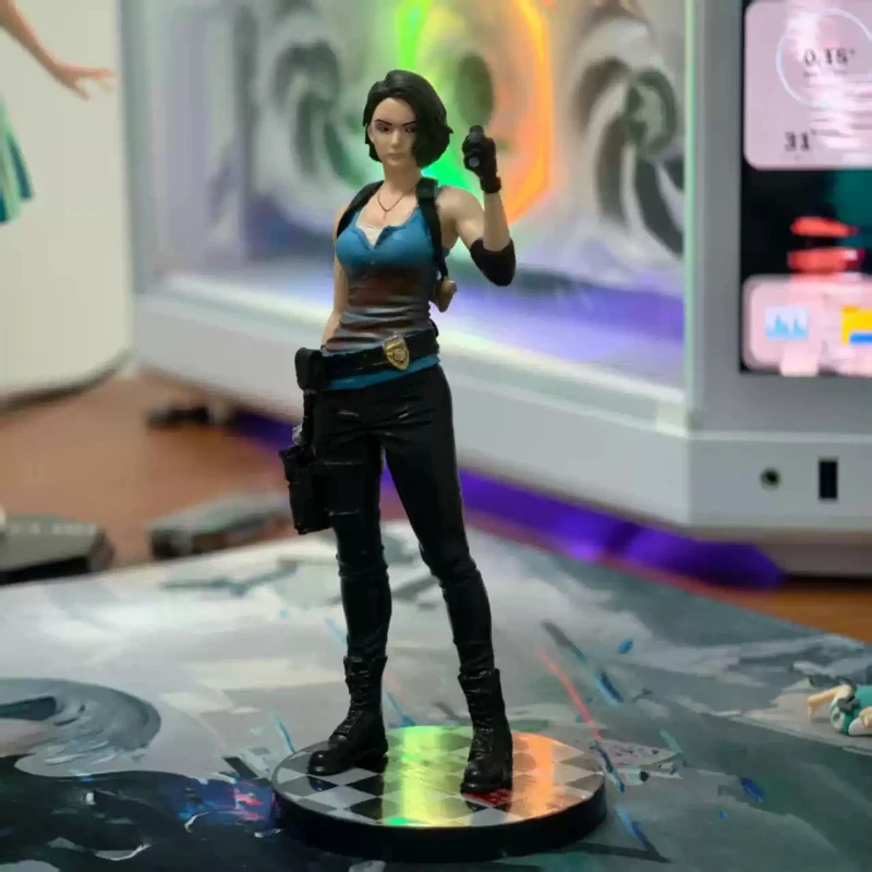

New Jill Valentine Figure Leon·S·Kennedy Figures Anime Figurine Model Collection Statue Desk Decoration Toys Doll Birthday Gifts