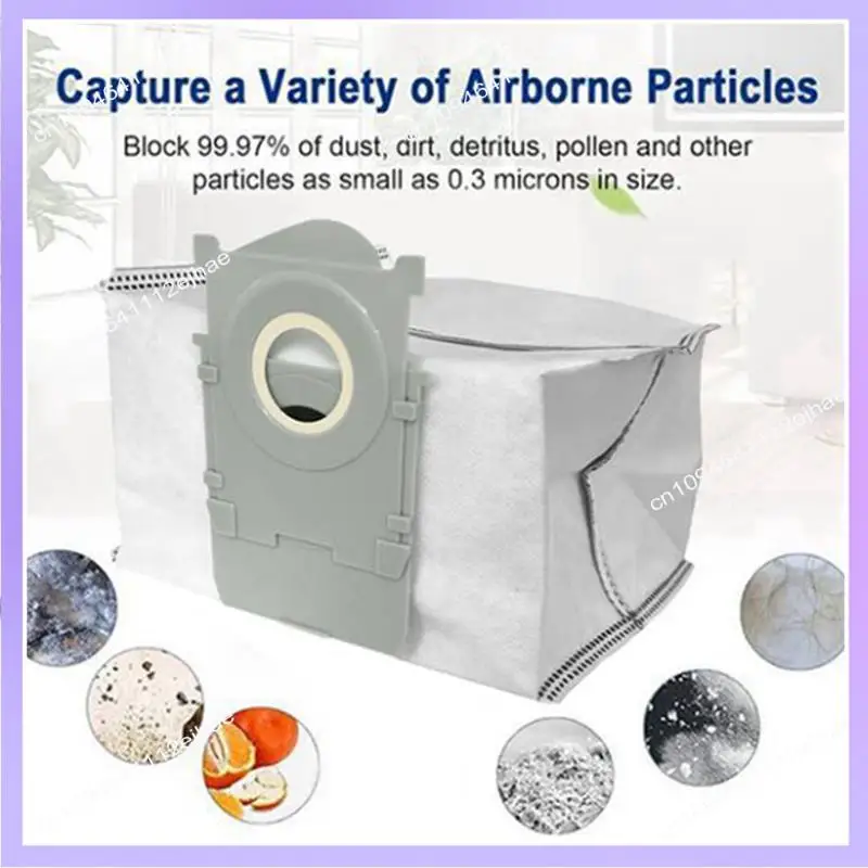 N83R 10 قطعة ل Ecovacs X8 برو أومني روبوت فراغ الأسطوانة فرشاة جانبية فلتر HEPA ممسحة وسادة كيس لجميع الغبار ملحقات متينة للغاية