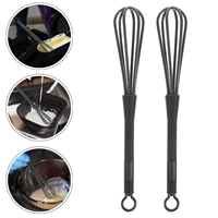 5 Pcs Hair Dye Stir Stick Mixer Manual Whisk Hand Egg Mini Stirrer Wire Kitchen Handheld Blender