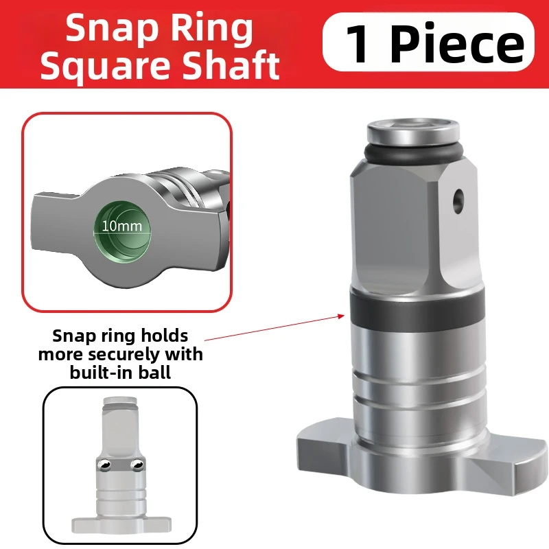 

Electric Wrench Adapter Dual-Purpose Square Shaft Wrench Adapter Spanner Shaft Conversion Head For Electric Wrench Power Tools