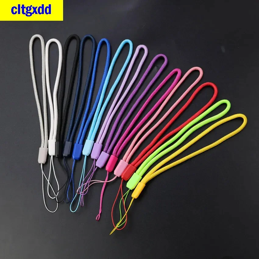 Cltgxdd 2piece FOR GBA/GB/GBC/GBP/GBA SP/NDSL/PSP/PSV/Wii mobile phone USB key short hanging rope wristband anti loss rope