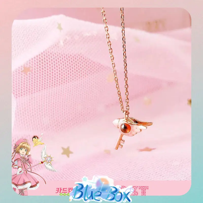 

Authentic Cardcaptor Sakura x OST Collab Jewelry Clow Cards Magic Wand Sterling Silver Choker Necklace Birthday Gift In Stock