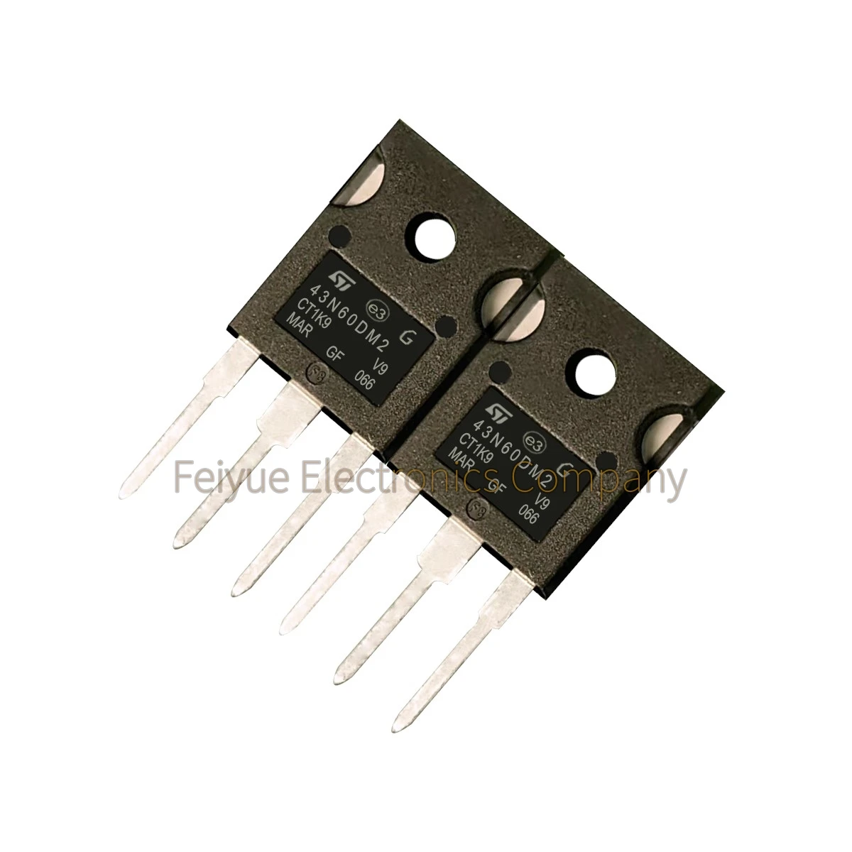 5PCS-10PCS 43N60DM2 STW43N60DM2  TO-247  650V 34A In Stock