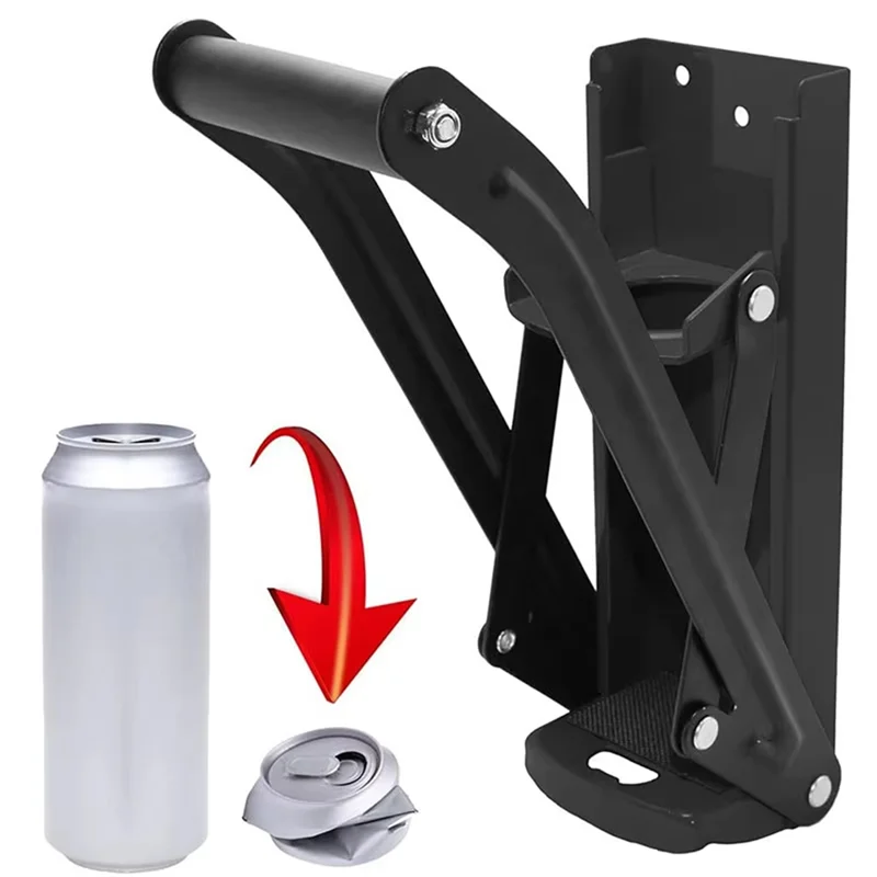 

Can Crushers For Recycling 16 Oz Heavy Duty Metal Wall Mounted Soda & Beer Can Smasher For Recycling W Bottle Opener