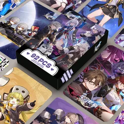 92 Stks/set Anime Honkai: Star Rail Fotokaarten Lomo Kaarten Stickers Dubbelzijdig Afdrukken Van Hoge Kwaliteit Fotocards Fans Cadeau