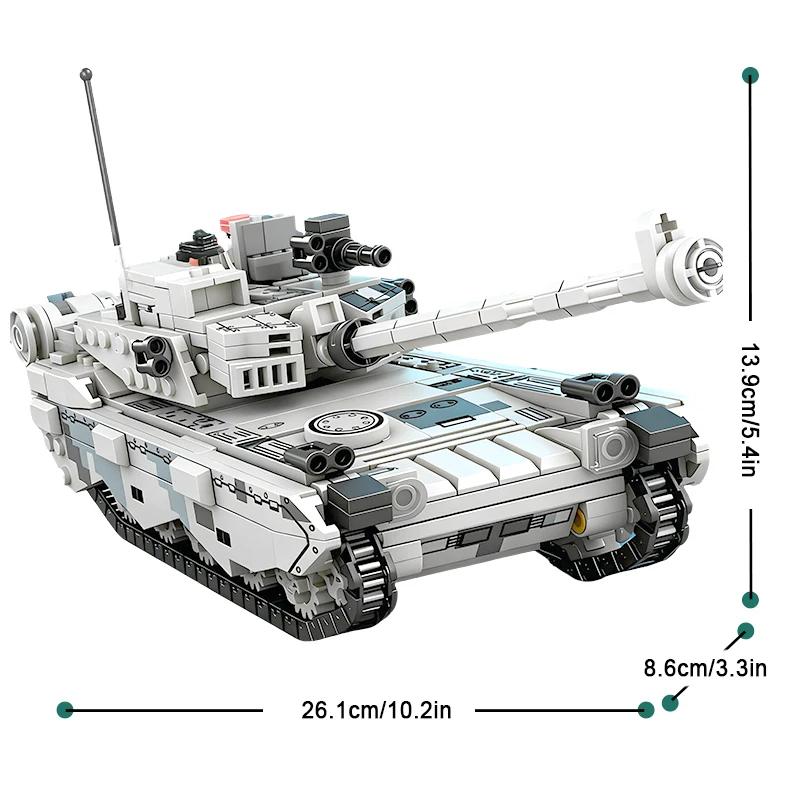 8 in 1 set di blocchi militari carro armato aereo nave da guerra modello di veicolo corazzato kit giocattoli fai da te per bambini regalo di festa