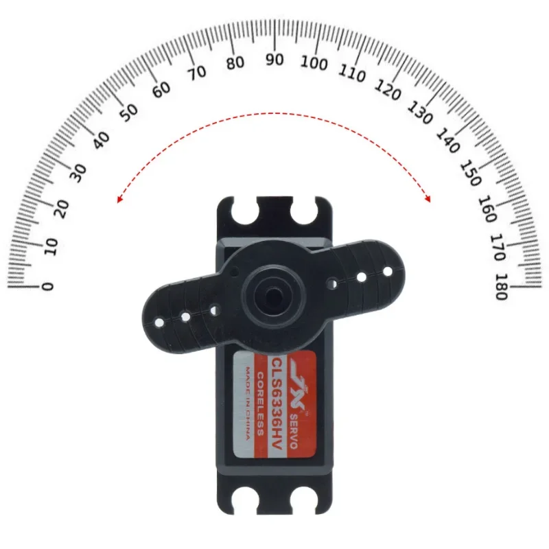 JX CLS6336HV 36 كجم 6-7.4 فولت عزم دوران كبير عالي الجهد 180 درجة CNC أجهزة رقمية بدون قلب لنماذج هليكوبتر RC