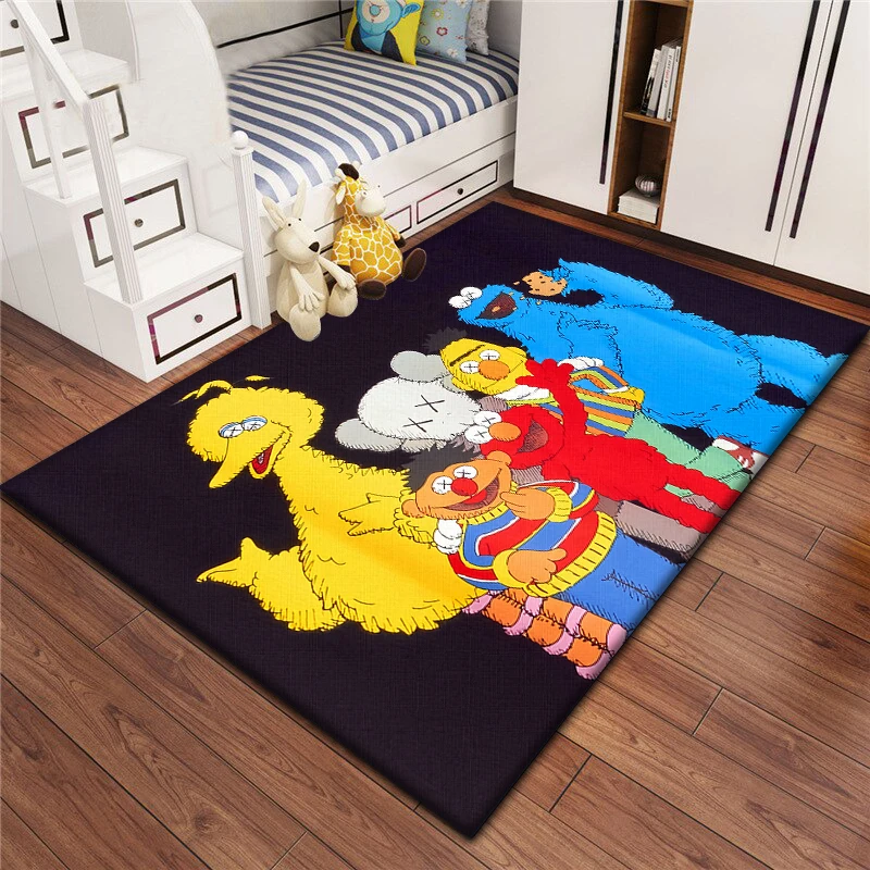 Sesame Street Cute Carpet,decoration Living room Bedroom floor mat Kitchen mat Bedroom Mat,bedroom decor birthday gift anime rug