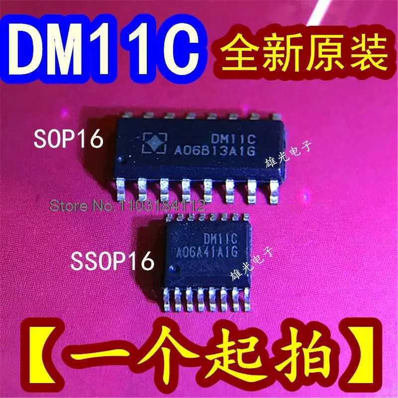 DM11C SOP16 SSOP16 8IC, 5 peças por lote