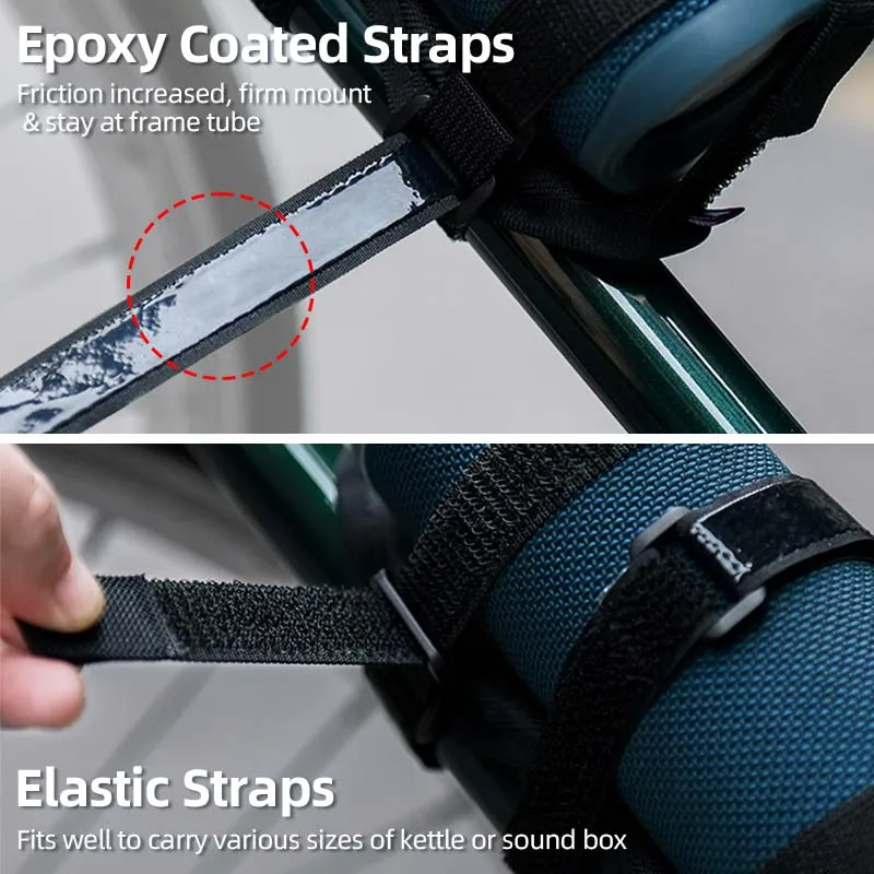 Robust Holder for Bicycle Water Bottle Loudspeaker Hook/Loop Strap Quick Mount Release Fits JBL Speakers Bluetooth Sound Box