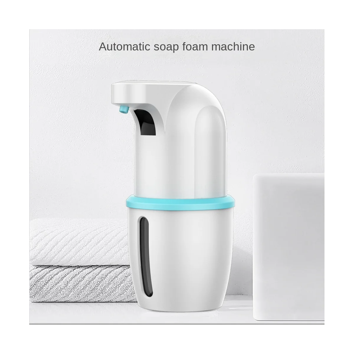 Touchless Automatic Soap Dispenser USB Charging Smart Foam Machine Home Sensor Foam Soap Dispenser Hand Sanitizer 275MLB