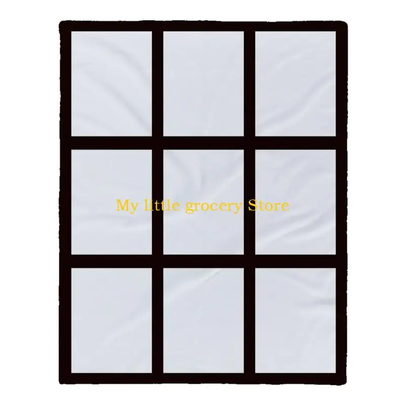 D5BD Sublimation Blank Blanket Polyester Machine Washable Sublimation Blankets
