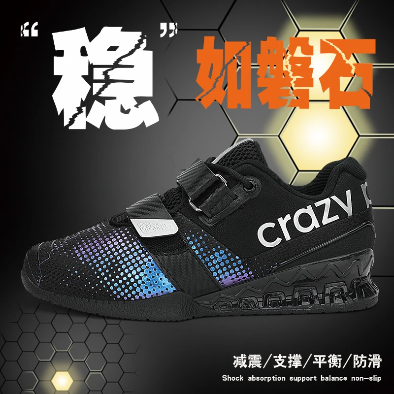 

Classic Brand Squatting Shoes for Men Black Red Weight Lifting Shoes Mens Top Quality Indoor Gym Shoe Sports Shoes Man