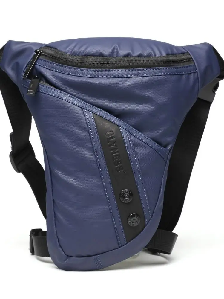 Sac de jambe de taille anti-pluie pour moto, coulée, trou pour écouteurs, ceinture de cuisse, sac banane DulTravel