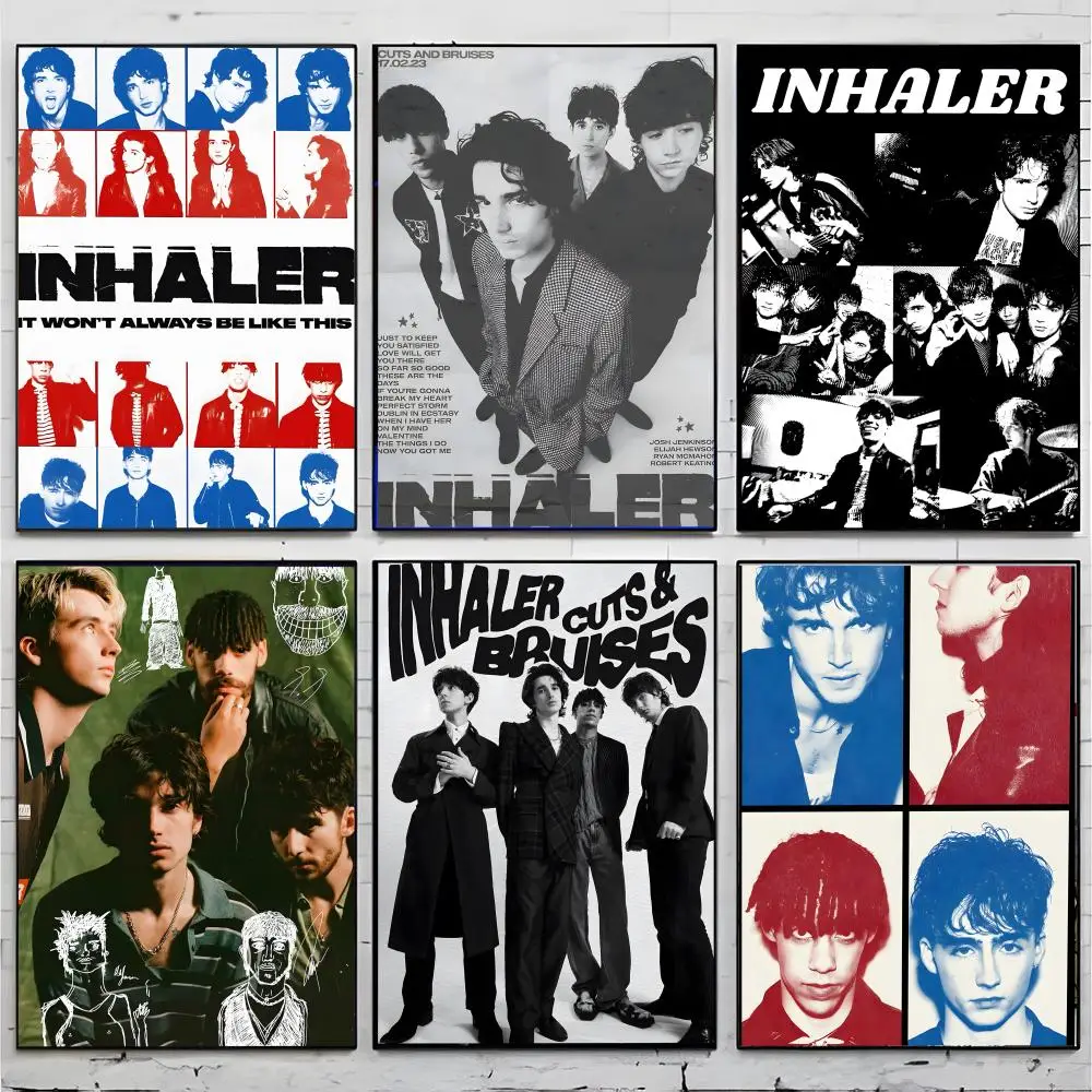indie rock band I-Inhaler Poster Superior Home Space Pub Indoor Decorative Art & Home Decor