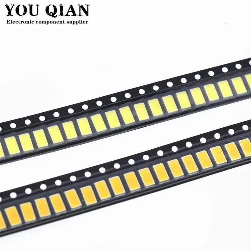 100pcs 5630/5730-CW/WW 0.5W-150Ma 50-55lm 6500K White Light SMD 5730 5630 LED 5730 diodes (3.2~3.4V)