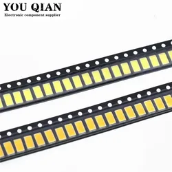 100 piezas 5630/5730-CW/WW 0,5 W-150Ma 50-55lm 6500K luz blanca SMD 5730 5630 LED 5730 diodos (3,2 ~ 3,4 V)