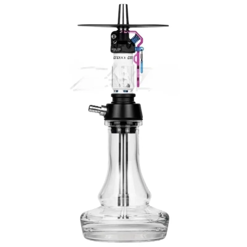 

Stainless steel hookah gift box single tube