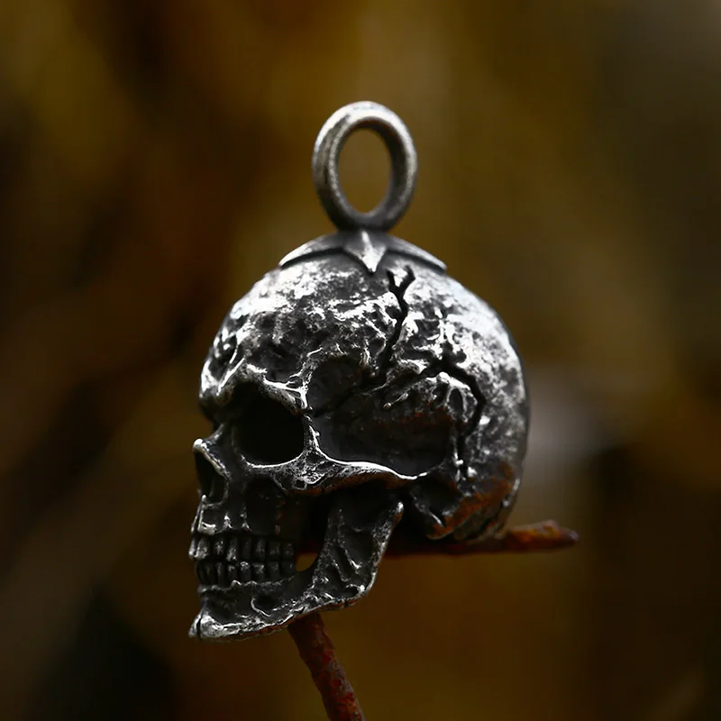 BEIER 2023 New Updated Design Stainless Steel Skull Pendant Punk Biker Gothic Personalized Jewelry Wholesale Gift