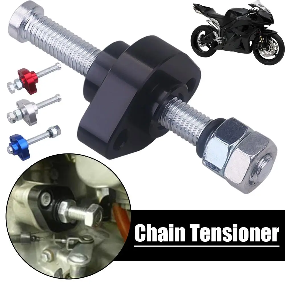 

Motorcycle Chain Tensioner For Suzuki 600/750/GSX 1300 Aluminum Alloy Adjustable Chain Adjuster Tool Red/Blue/Silver/Black U6L8