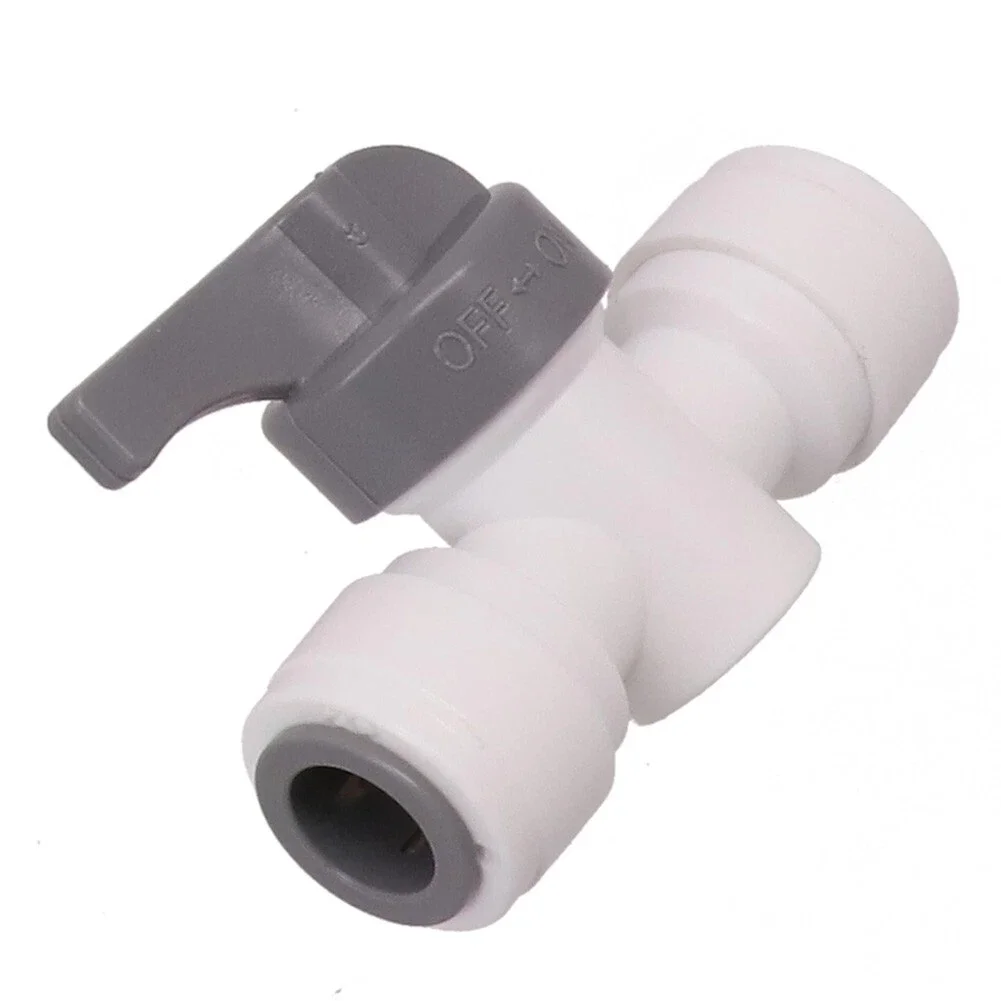RV Water Shut Off Valve Caravan Shut Off Valve Stop Tap Water Valve Plumbing Wash Basin Accessories For John Guest 12mm Push