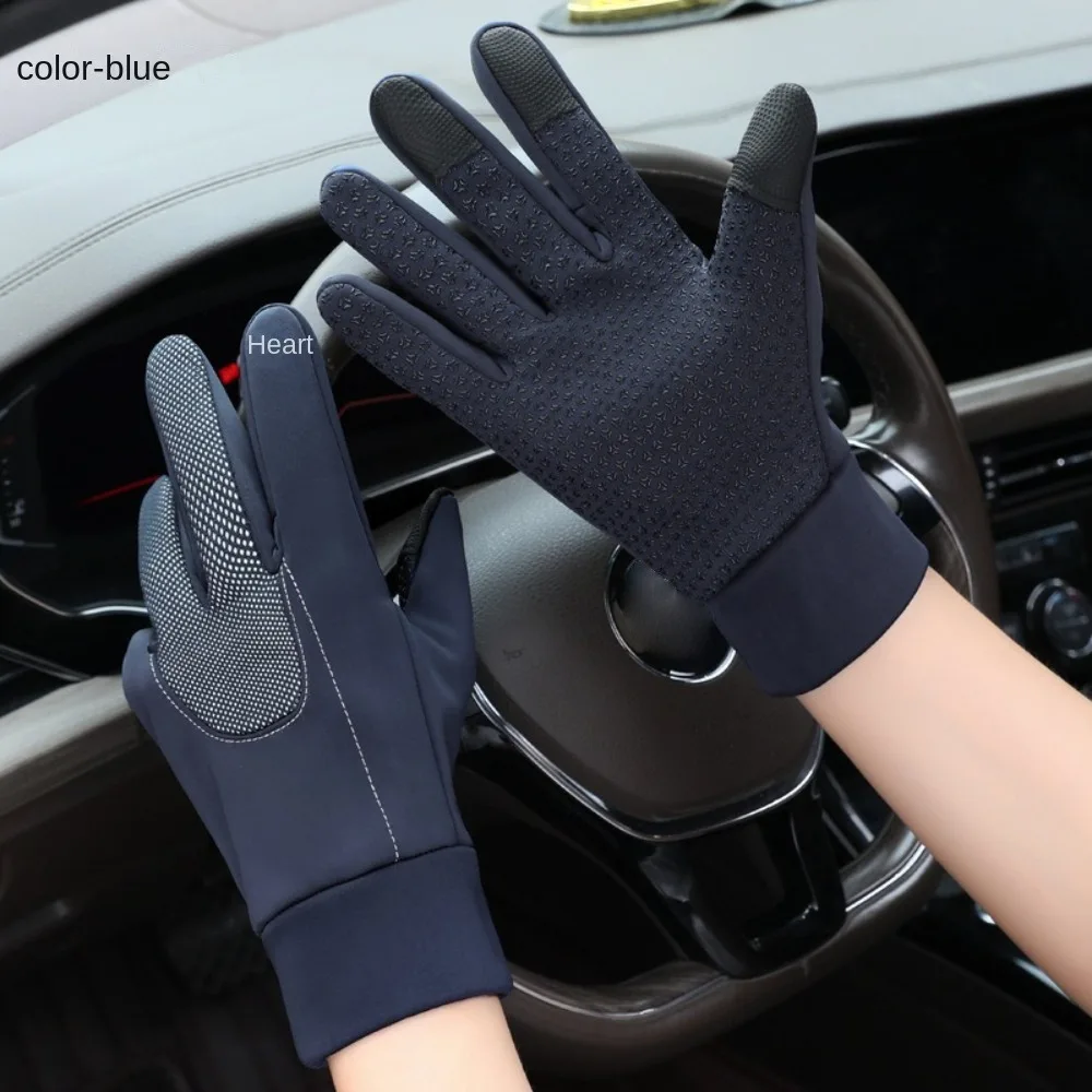 New Touchable Screen Winter Gloves Full Finger Waterproof Touch Screen Gloves Warm Windproof Cold Proof Gloves Outdoor Sports