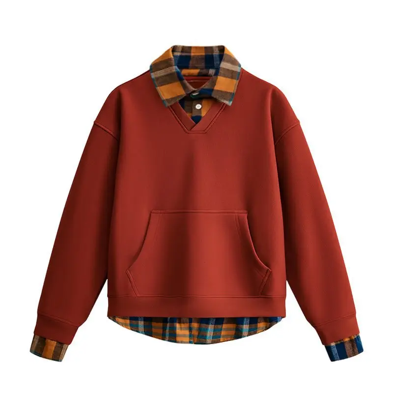 

Высококачественное демисезонное худи-куртка унисекс с эффектом двухслойности, повседневное, комфортное, из хлопка и полиэстера