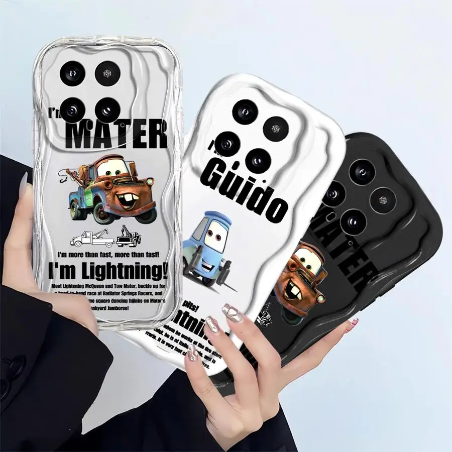 Мягкий прозрачный чехол для телефона Funda для Xiaomi Mi 12 Lite 11 Lite 12T Pro Disney Guido Luigi