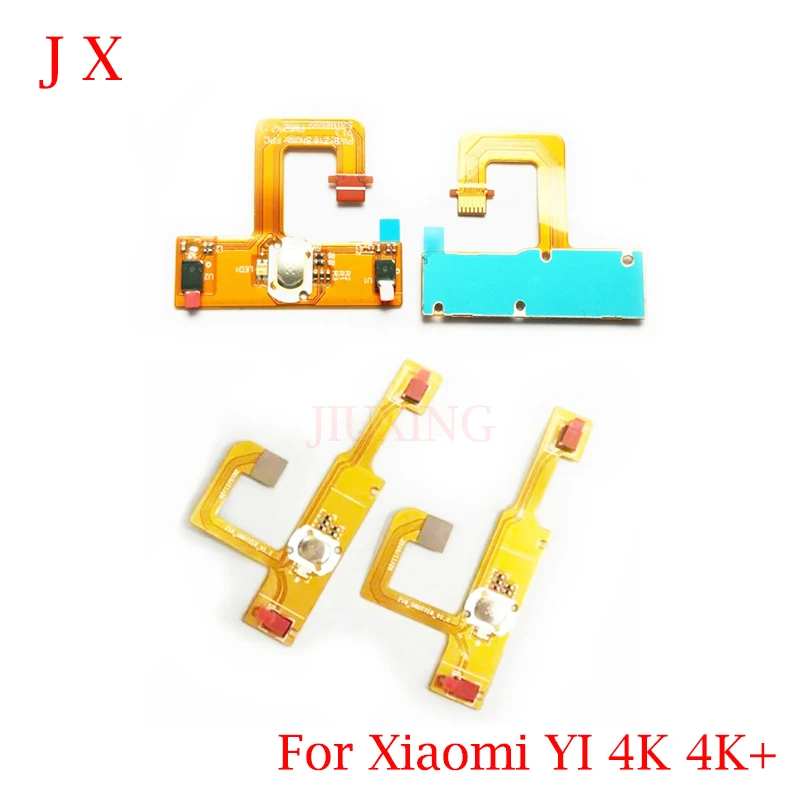 Novo teclado original botão chave cabo flexível placa de fita para xiaomi yi 4k 4k + peça reparo da câmera digital