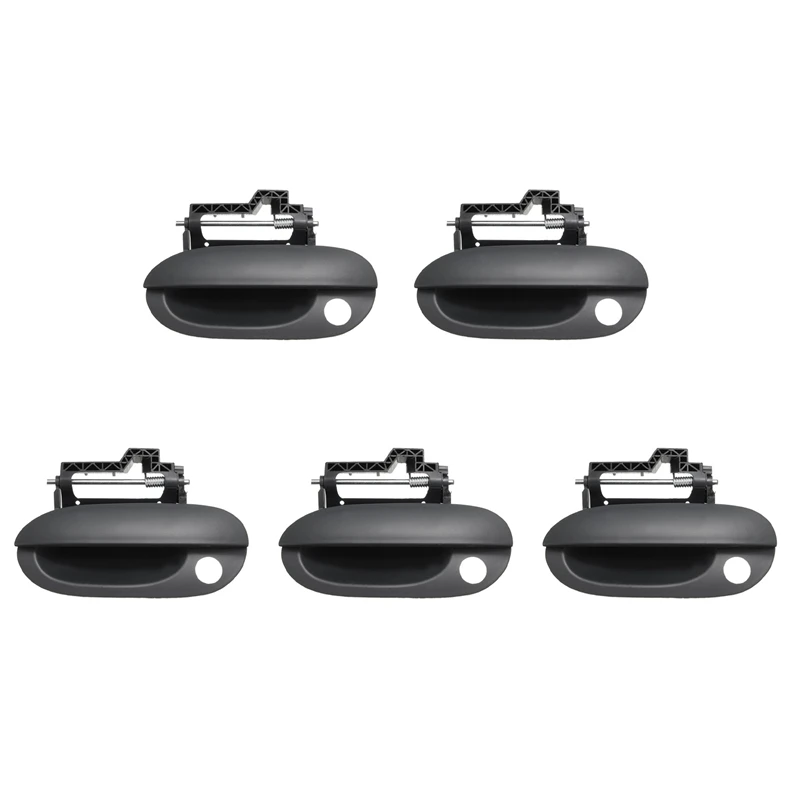 

5X Front Left Exterior Outside Door Handle For BMW E39 525I 528I 530I 1997-2003 51218245461