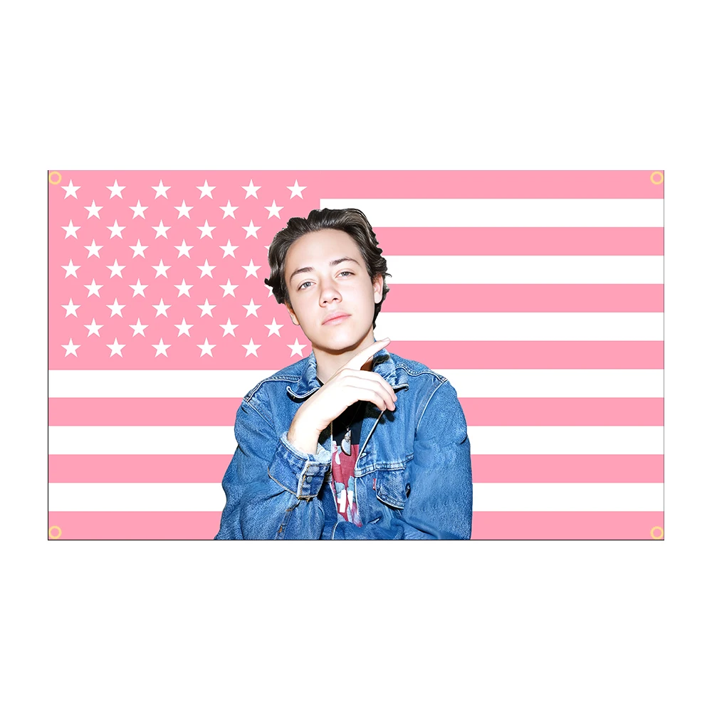 90X150CM 3X5FT Carl Gelrag Flag Ethan Cutkoskys  Wall Hanging Tapestry Room Decor Double penetration for Decor