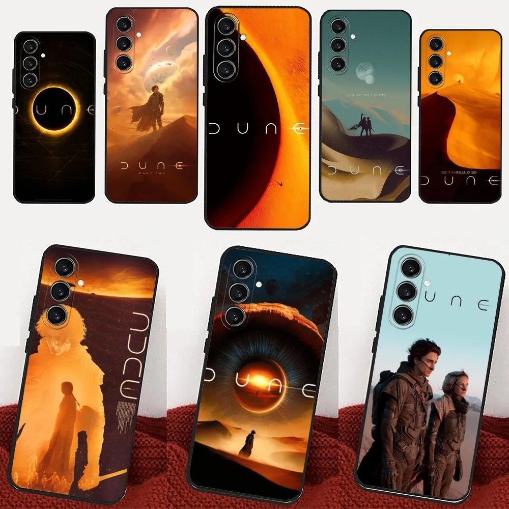 Movie D-Dune Phone Case For Samsung Galaxy A13,21s,22,31,32,52,53,71,80,91 Black Soft Cover