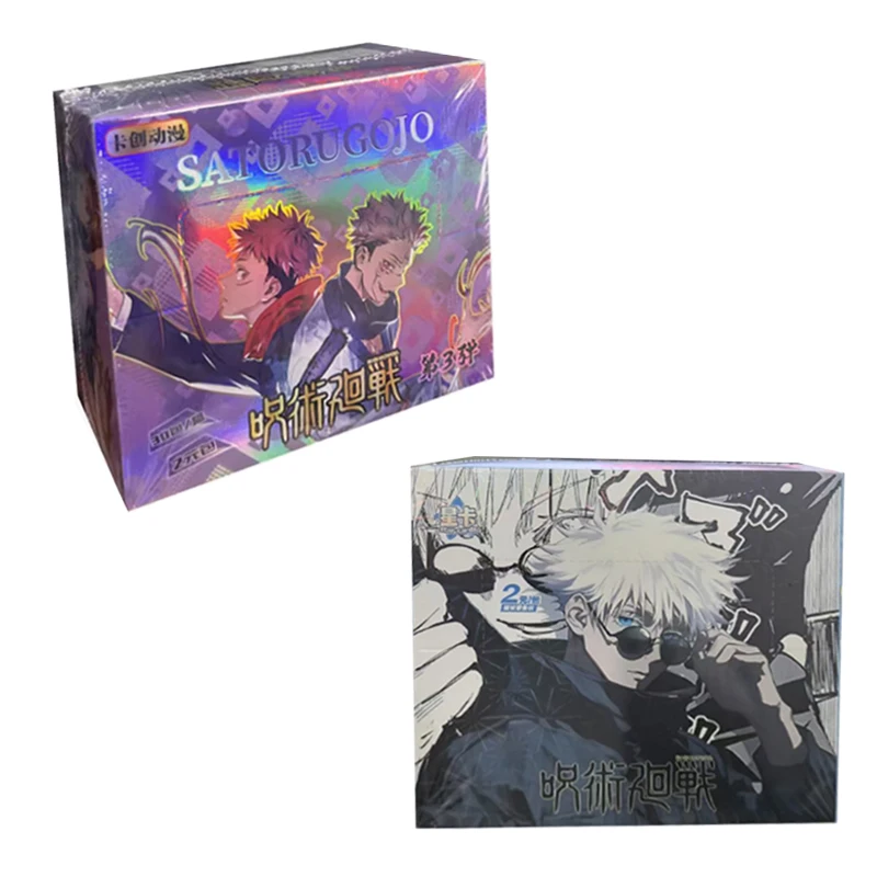 The magic return card card cartoon character Gojo Gofuku Kuroe handsome character full thick card luxury version Rare card gold