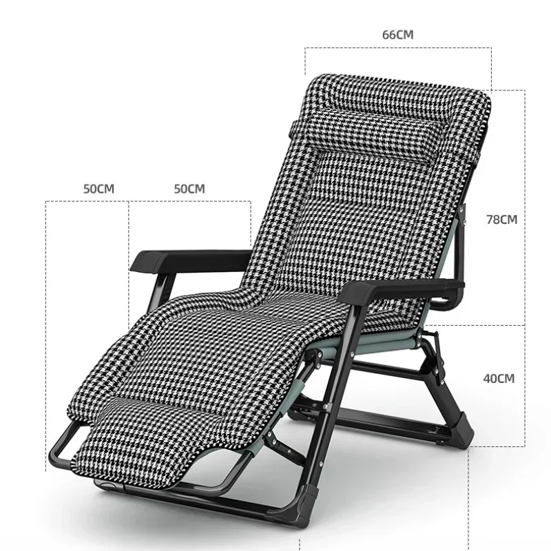 Chaise Lounge Reclinables para oficina y playa, muebles de relajación para el hogar, tumbona plegable para balcón, QF50TY