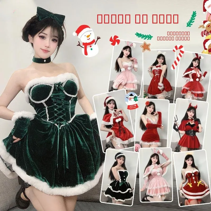 

Cisas Красная Шапочка Симпатичный костюмный комплект Традиционная китайская этническая сценическая женская одежда