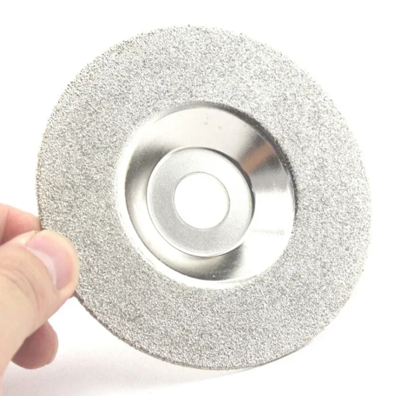 4 "60Grit Diamant Slijpen Disc Wheel Voor Haakse Slijper Grof Glas Lapidaire Zaagbladen Rotary Schuurmiddelen nieuwe
