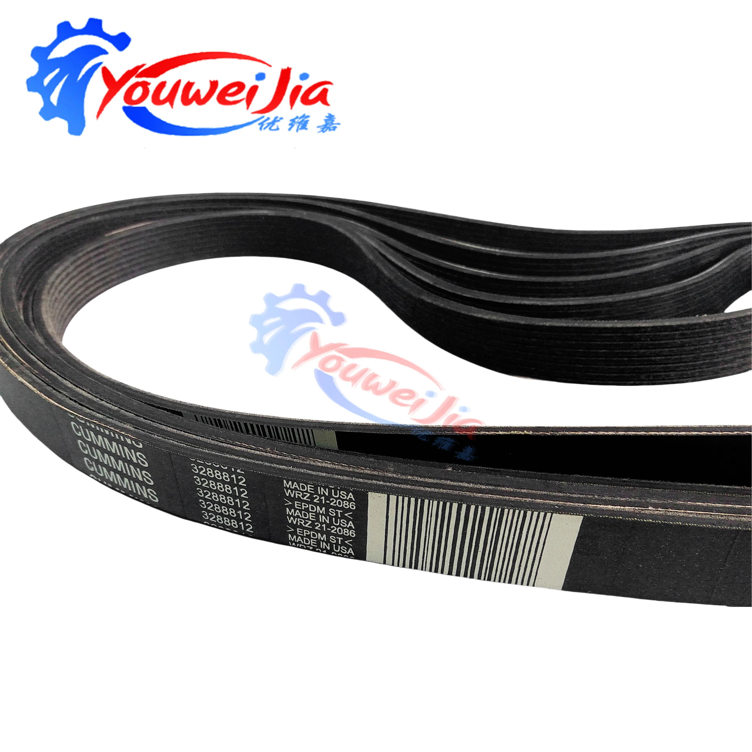 

Cummins 3288812 Ribbed V-Belt for Engine Replacement Auto Part Type Ribbed V-Belt Brand New Condition