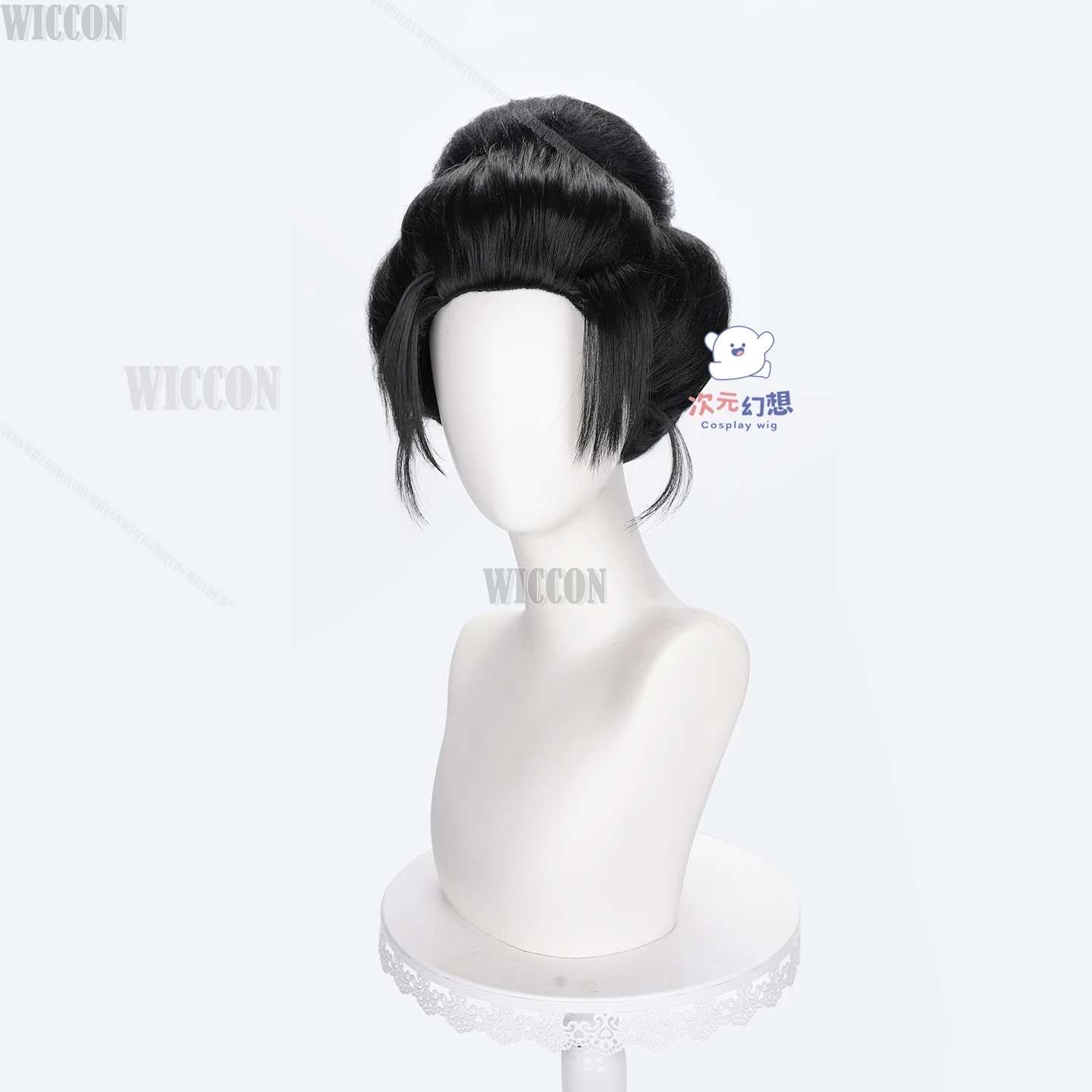 أنيمي فيلم كويوكي سويااما هاكوجي شعر مستعار تأثيري التقليدية اليابانية النساء الشعر Hanamusubi Geiko Oiran شعر مستعار تأثيري مهرجان نافيداد