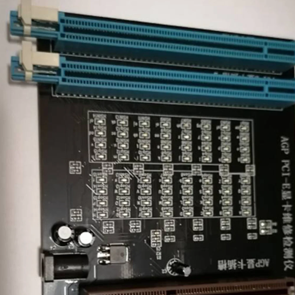 Imagem -06 - Agp Pci-e X16 Dupla-purpose Soquete Testador de Exibição de Imagem Placa de Vídeo Verificador Testador Placa Gráfica Ferramenta de Diagnóstico